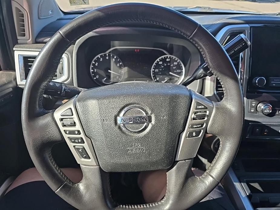 used 2021 Nissan Titan car, priced at $31,500