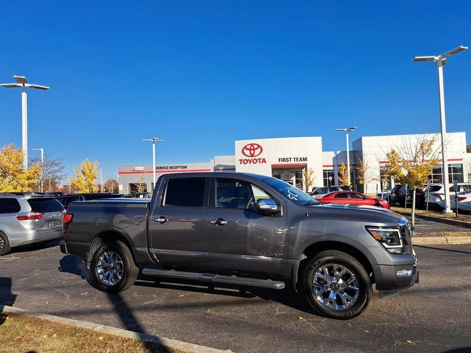 used 2021 Nissan Titan car, priced at $28,900