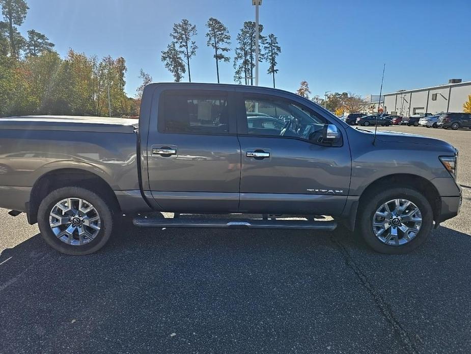 used 2021 Nissan Titan car, priced at $31,500