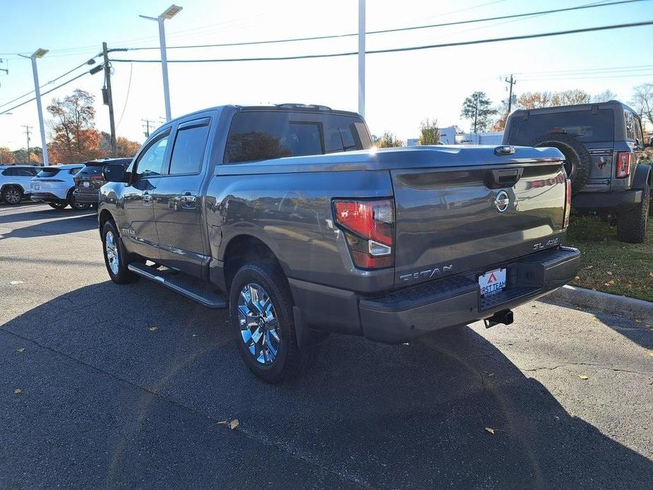 used 2021 Nissan Titan car, priced at $28,900