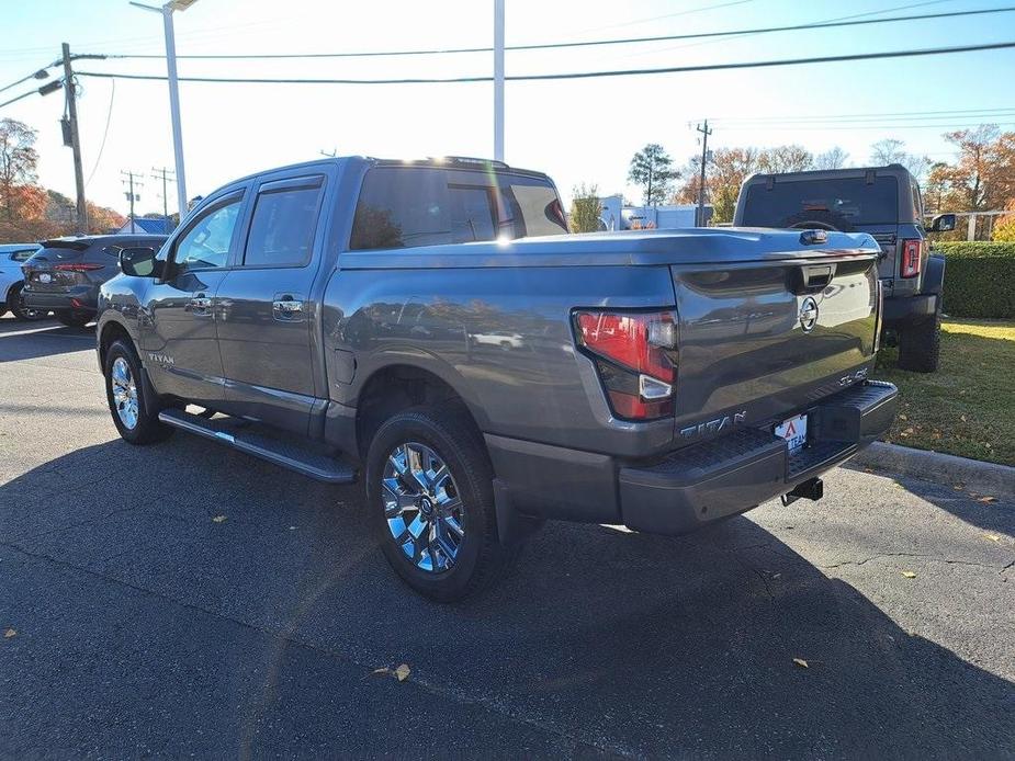 used 2021 Nissan Titan car, priced at $28,900