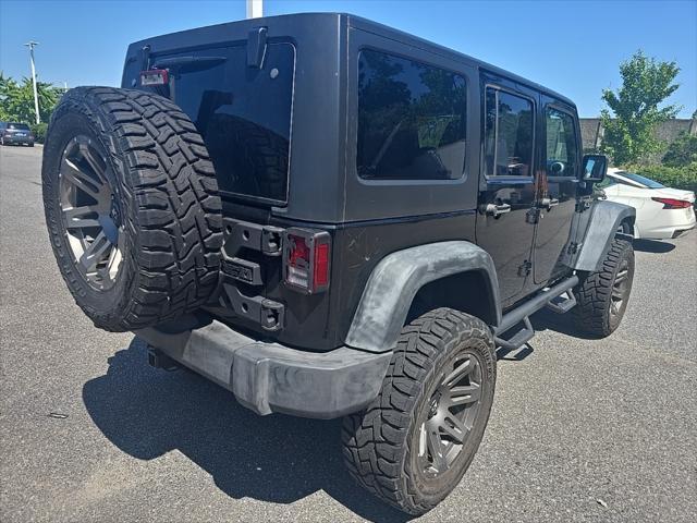 used 2015 Jeep Wrangler Unlimited car, priced at $25,500