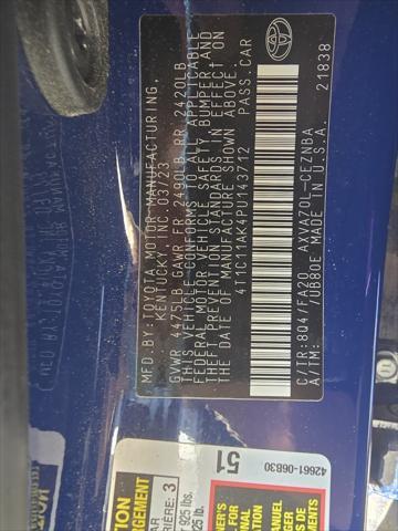 used 2023 Toyota Camry car, priced at $26,000