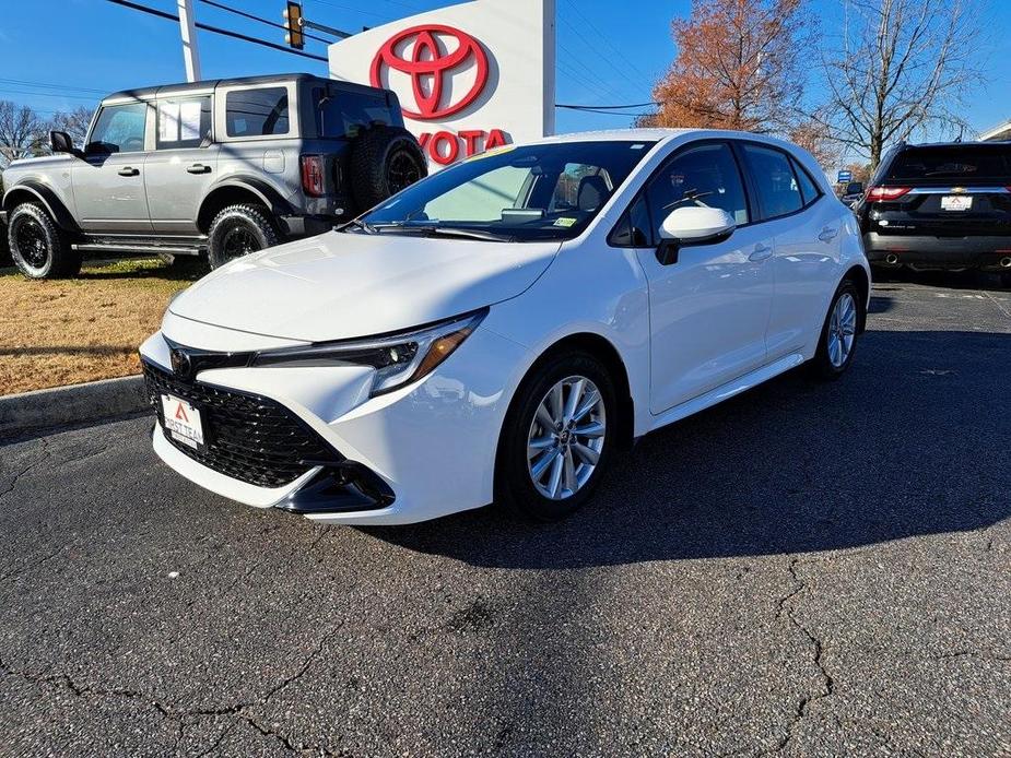 used 2024 Toyota Corolla Hatchback car, priced at $23,000