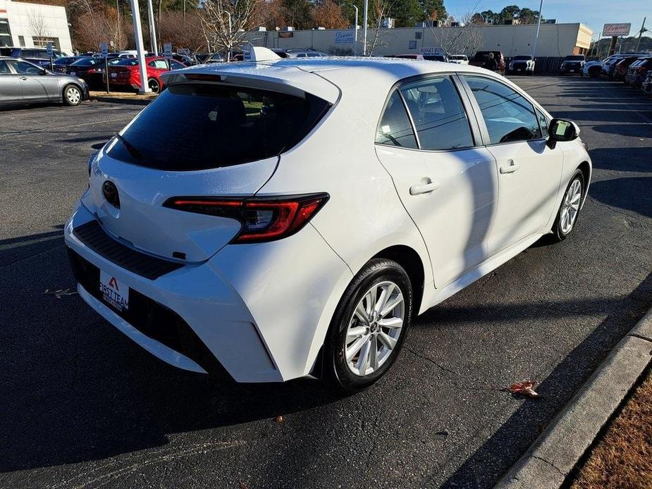 used 2024 Toyota Corolla Hatchback car, priced at $23,000