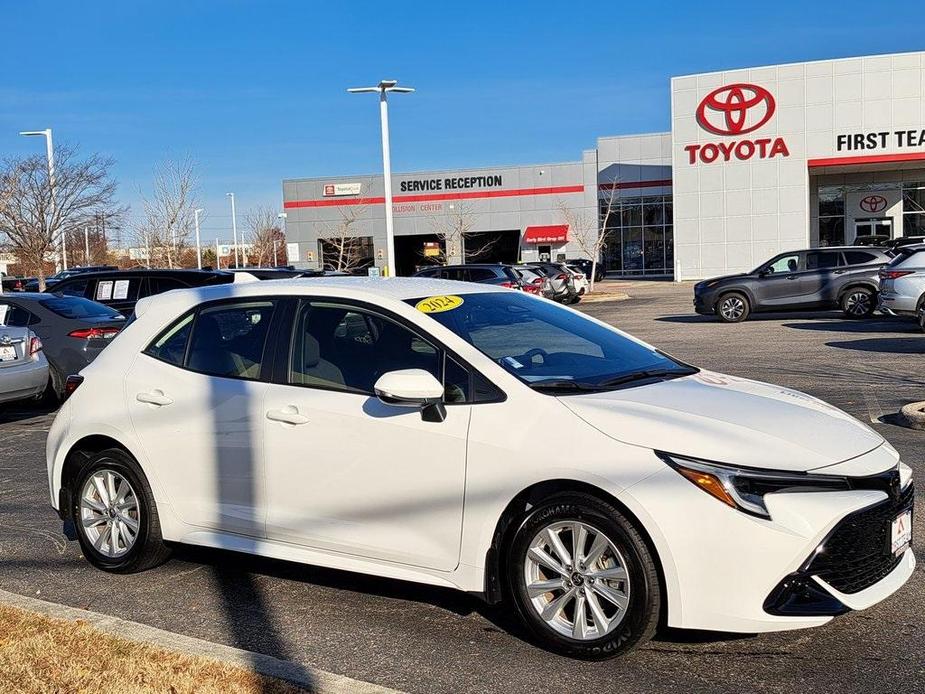 used 2024 Toyota Corolla Hatchback car, priced at $23,000