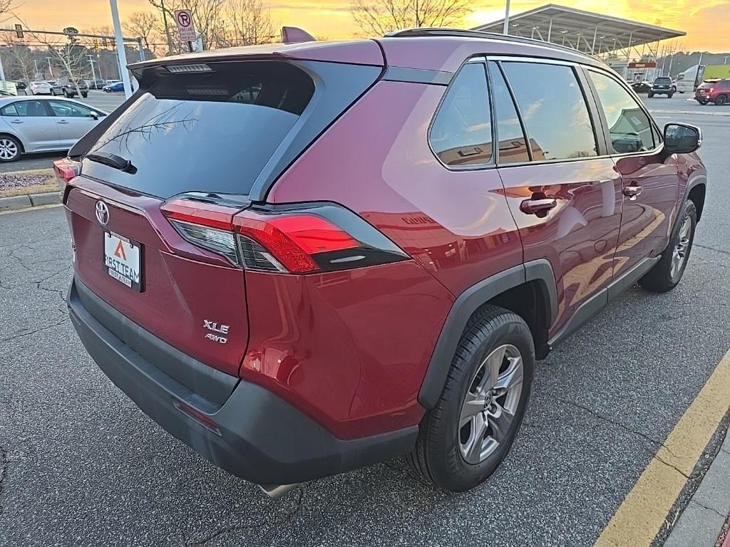 used 2023 Toyota RAV4 car, priced at $30,000