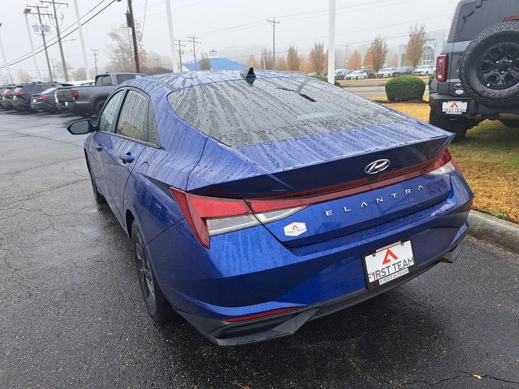 used 2022 Hyundai Elantra car, priced at $17,500