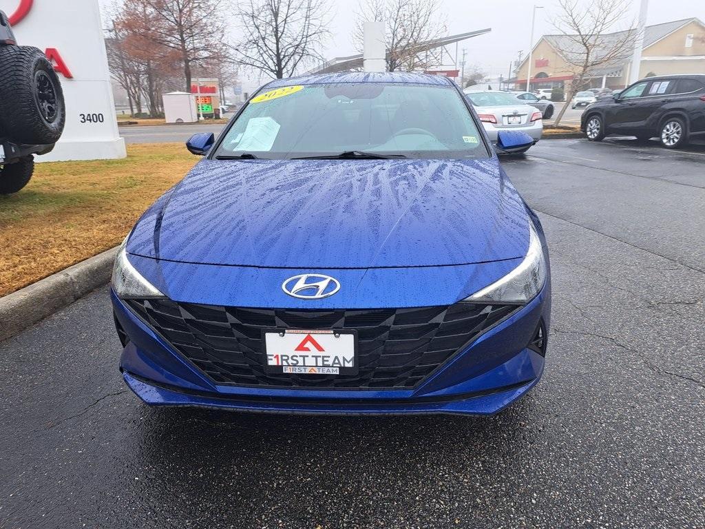 used 2022 Hyundai Elantra car, priced at $17,500