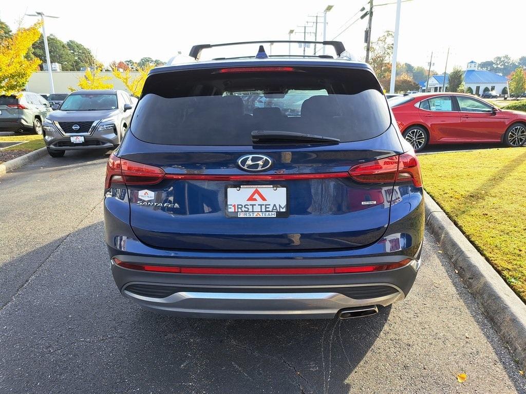 used 2022 Hyundai Santa Fe car, priced at $24,600