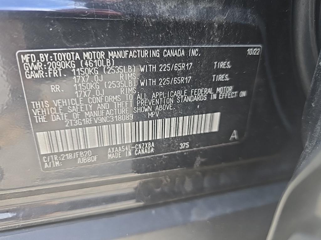 used 2022 Toyota RAV4 car, priced at $23,900