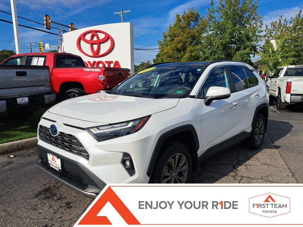 used 2024 Toyota RAV4 Hybrid car, priced at $40,000