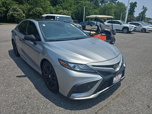 used 2021 Toyota Camry car, priced at $27,800