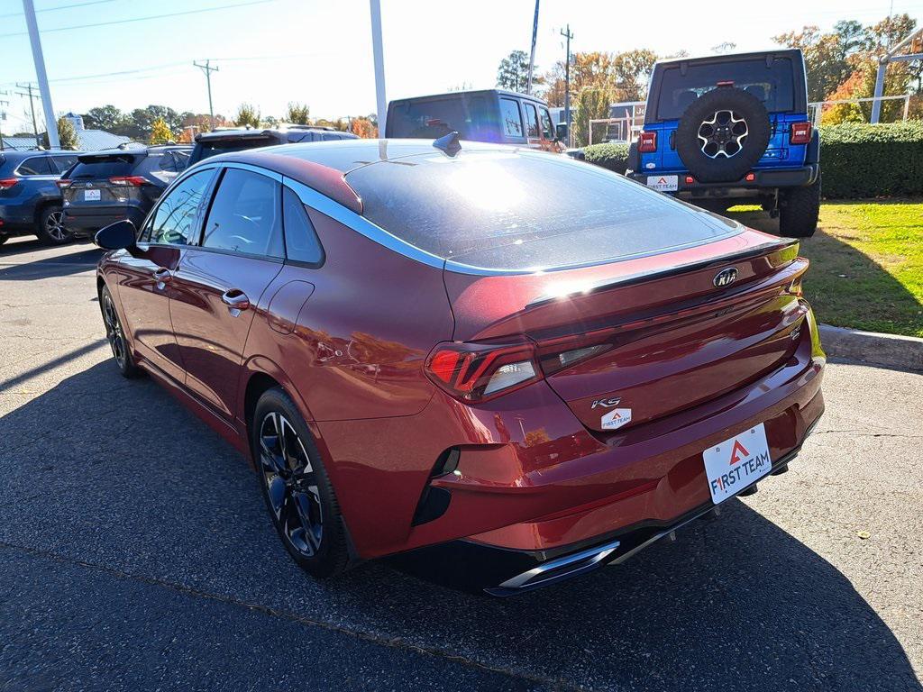 used 2021 Kia K5 car, priced at $20,700