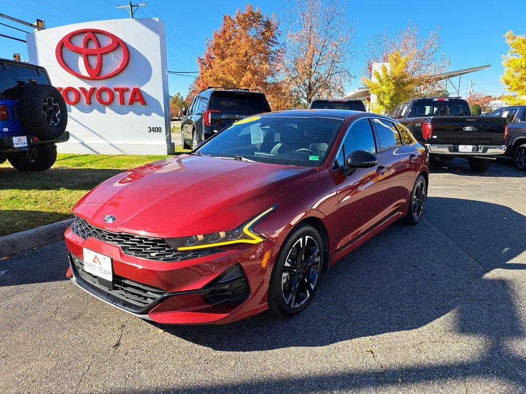 used 2021 Kia K5 car, priced at $20,700