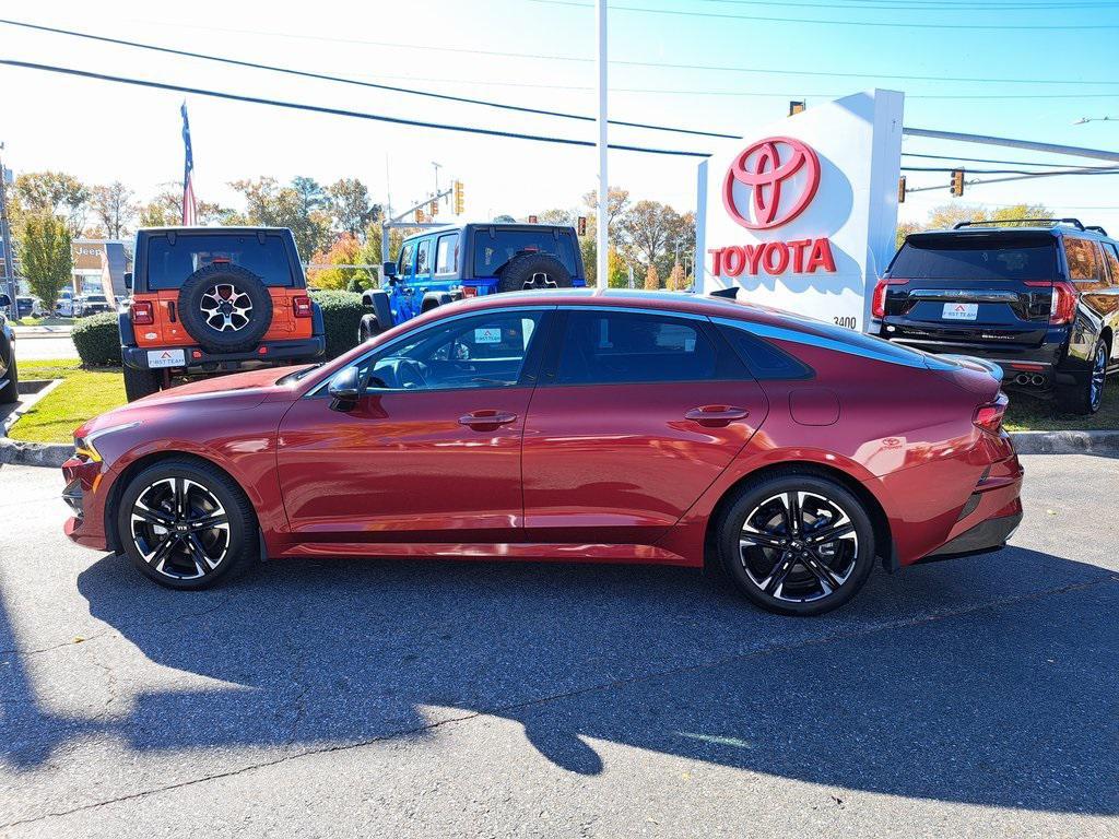 used 2021 Kia K5 car, priced at $20,700