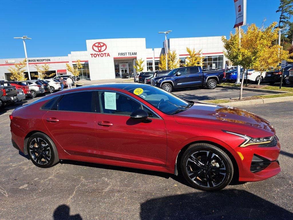 used 2021 Kia K5 car, priced at $20,700