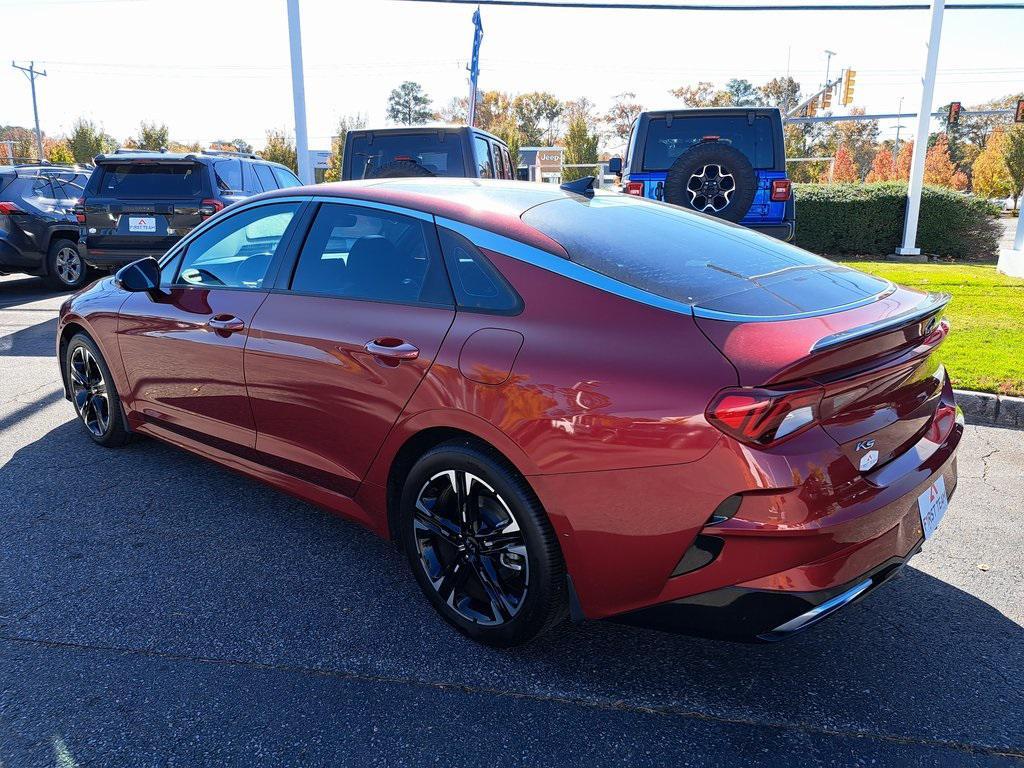 used 2021 Kia K5 car, priced at $20,700