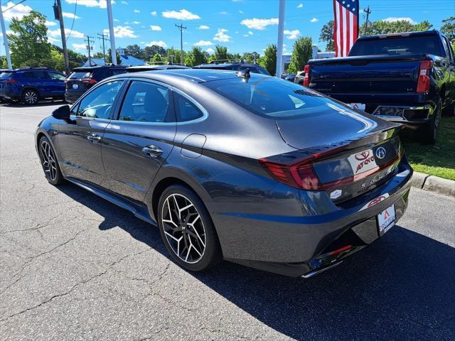 used 2022 Hyundai Sonata car, priced at $24,000