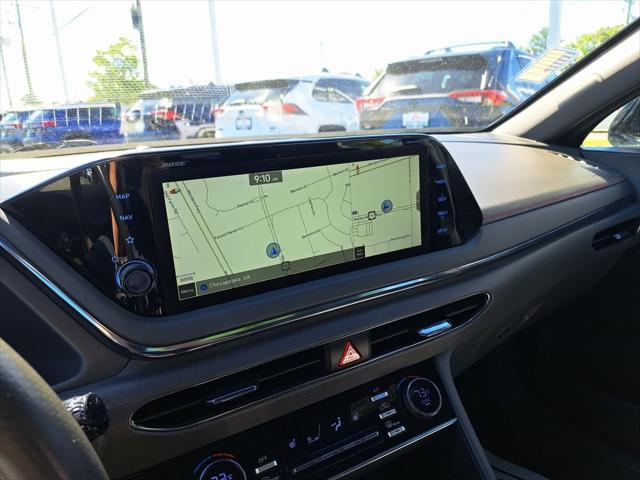 used 2022 Hyundai Sonata car, priced at $24,000