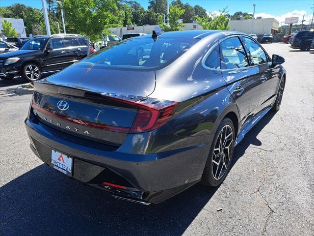 used 2022 Hyundai Sonata car, priced at $24,000
