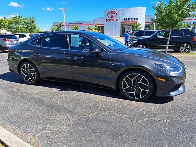 used 2022 Hyundai Sonata car, priced at $24,000