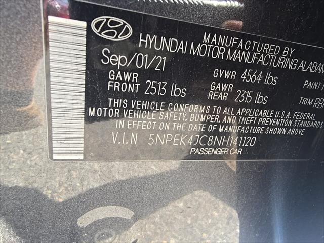 used 2022 Hyundai Sonata car, priced at $25,000