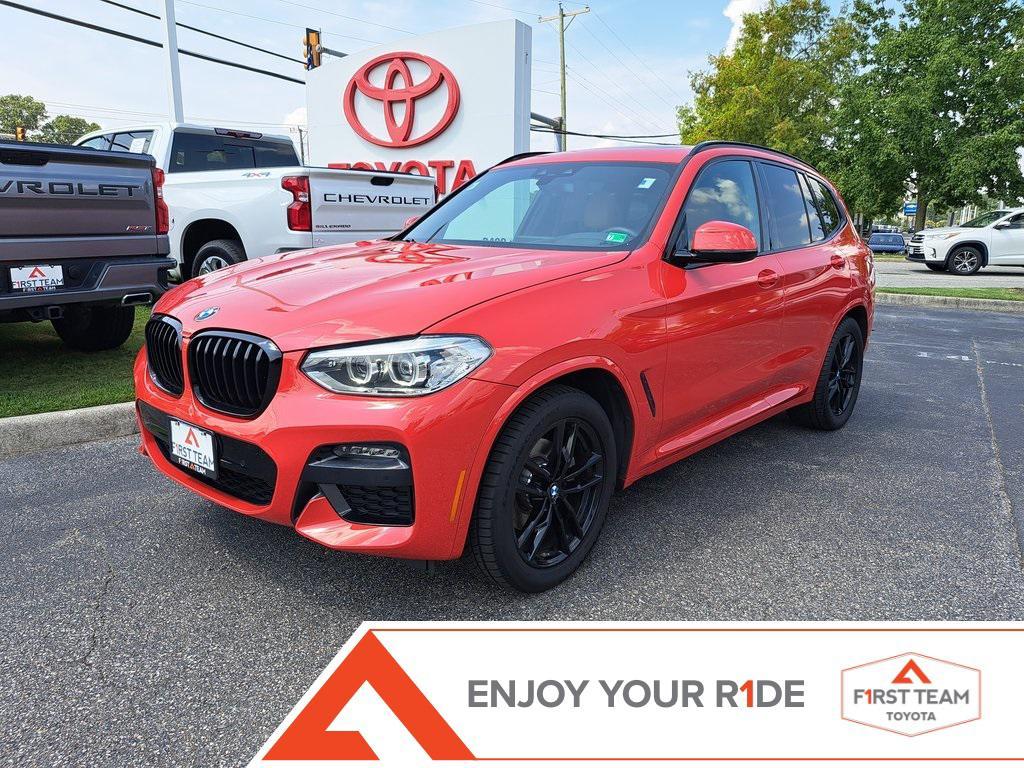 used 2021 BMW X3 car, priced at $25,700