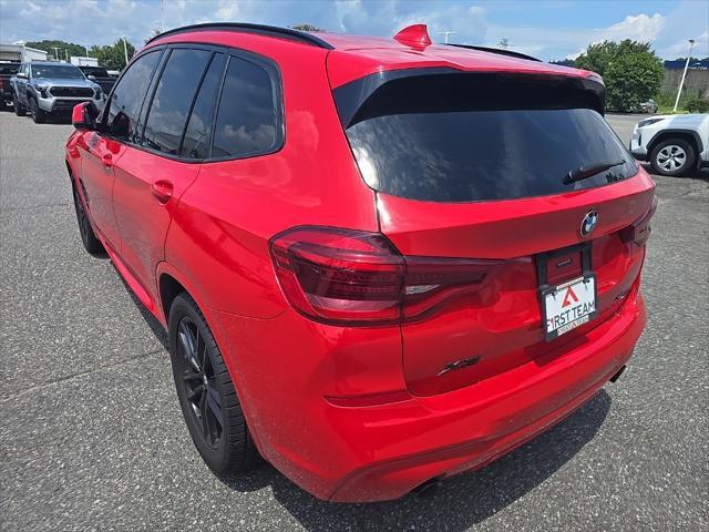 used 2021 BMW X3 car, priced at $25,900