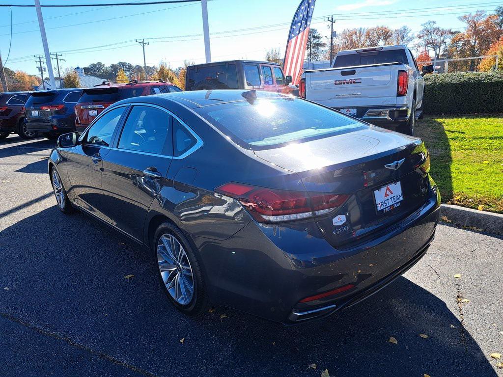 used 2018 Genesis G80 car, priced at $17,800