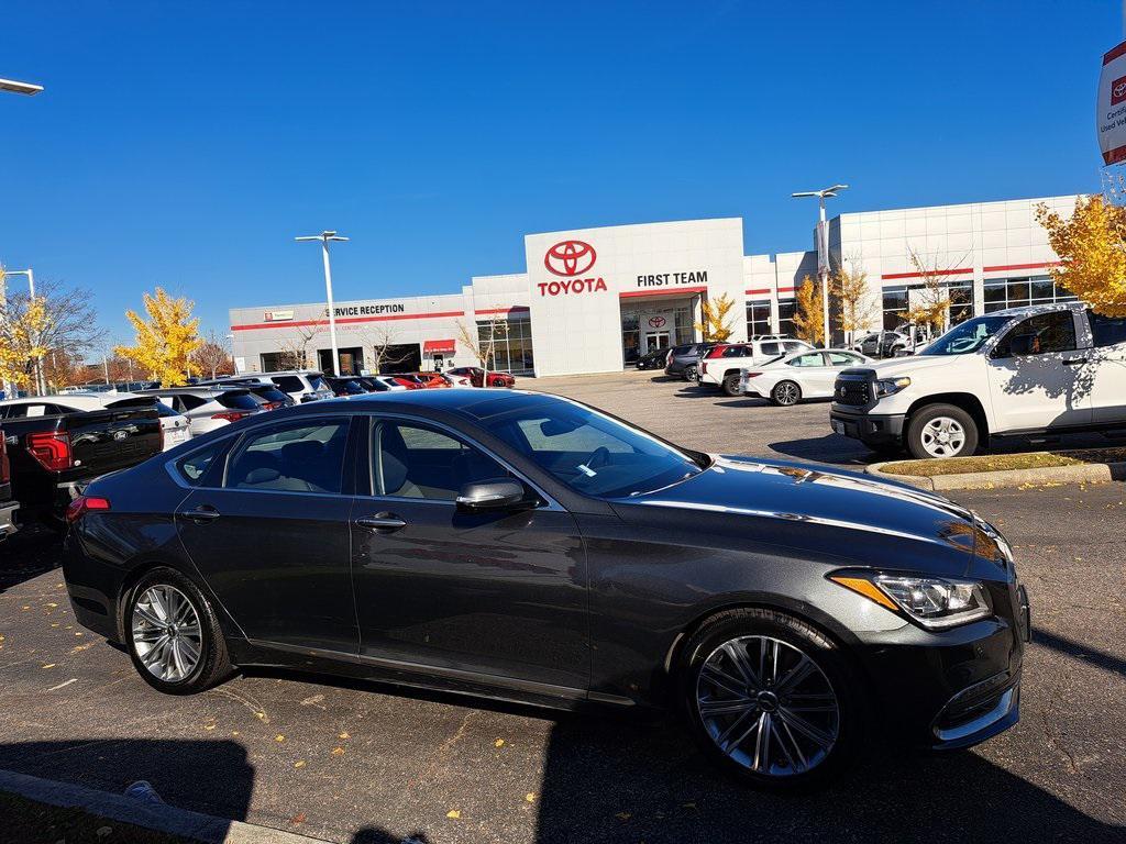 used 2018 Genesis G80 car, priced at $17,800
