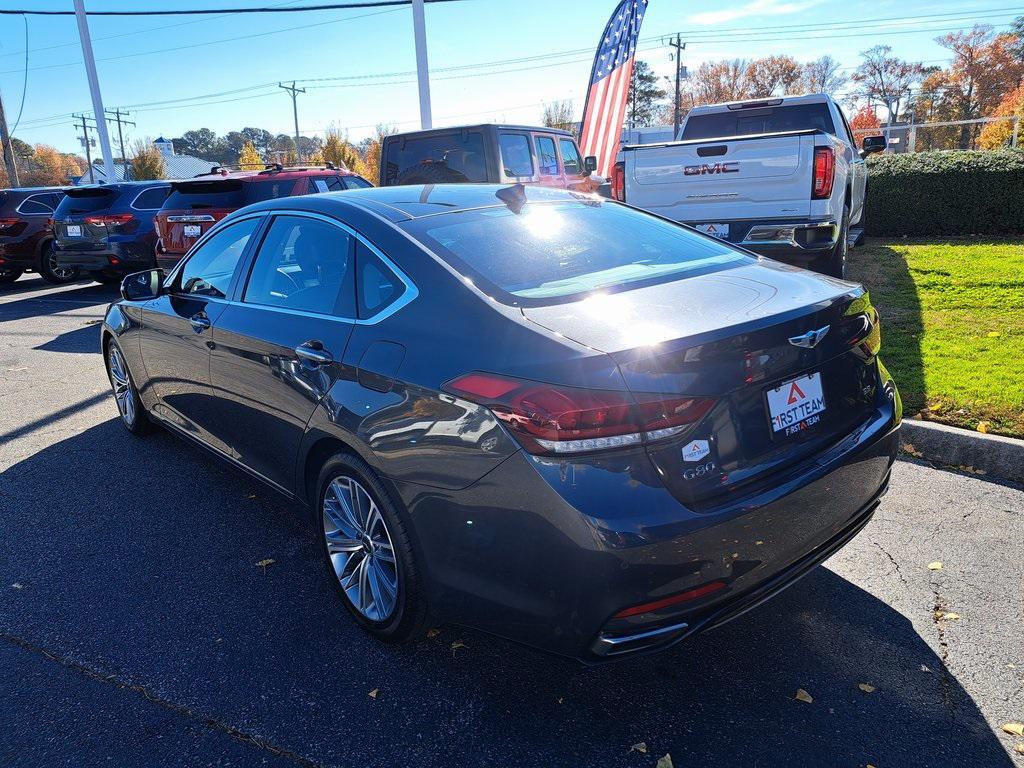 used 2018 Genesis G80 car, priced at $17,800