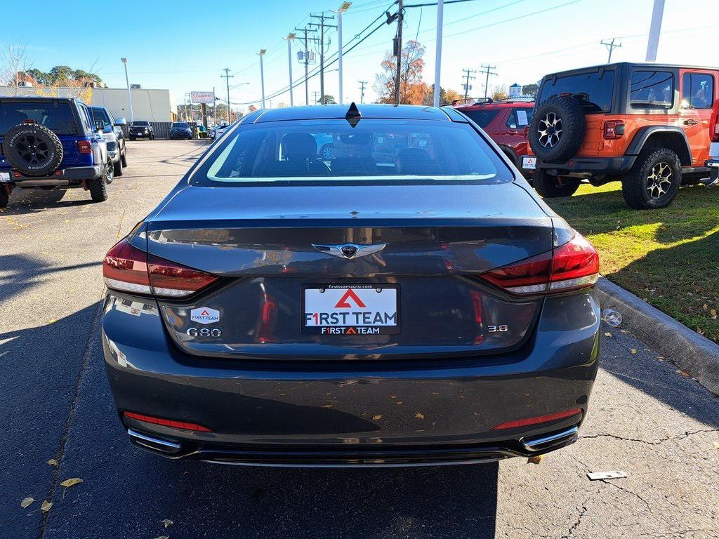 used 2018 Genesis G80 car, priced at $17,800