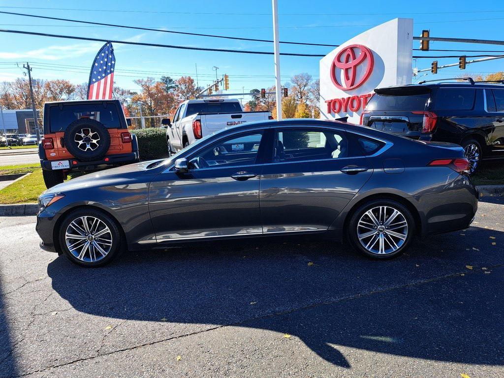 used 2018 Genesis G80 car, priced at $17,800
