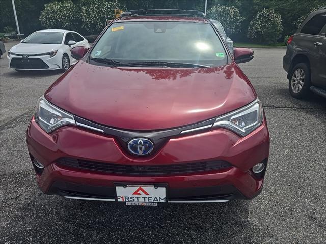 used 2018 Toyota RAV4 Hybrid car, priced at $22,400