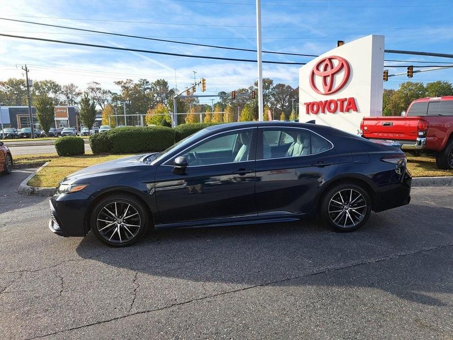 used 2021 Toyota Camry car, priced at $22,900