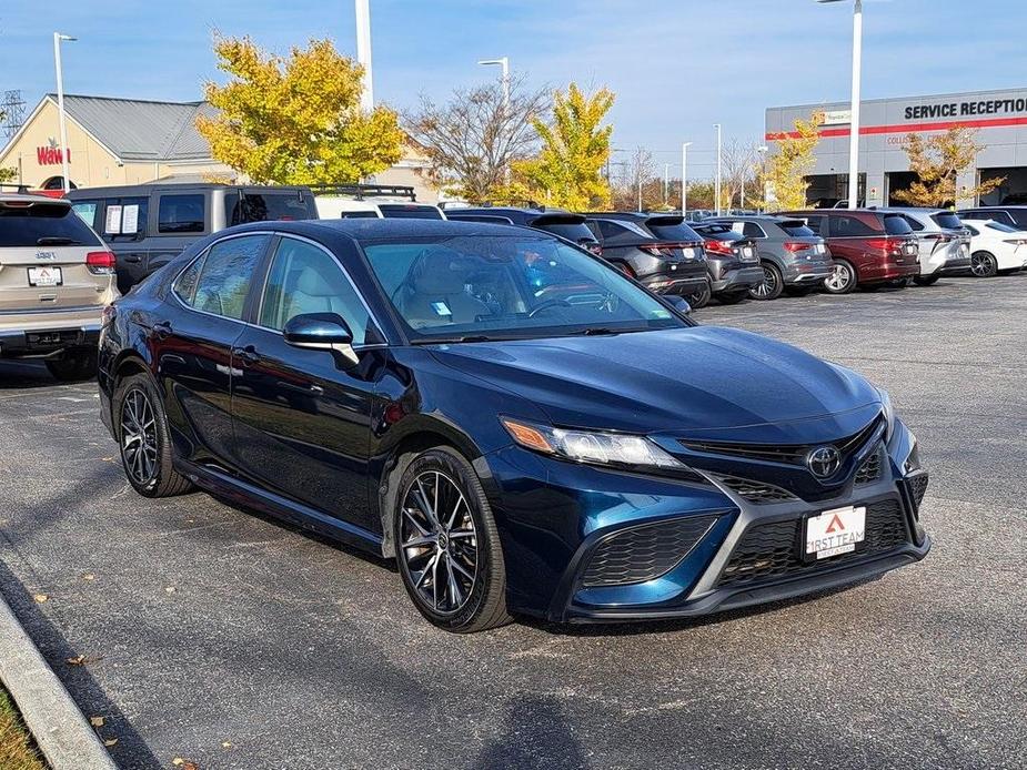 used 2021 Toyota Camry car, priced at $22,900