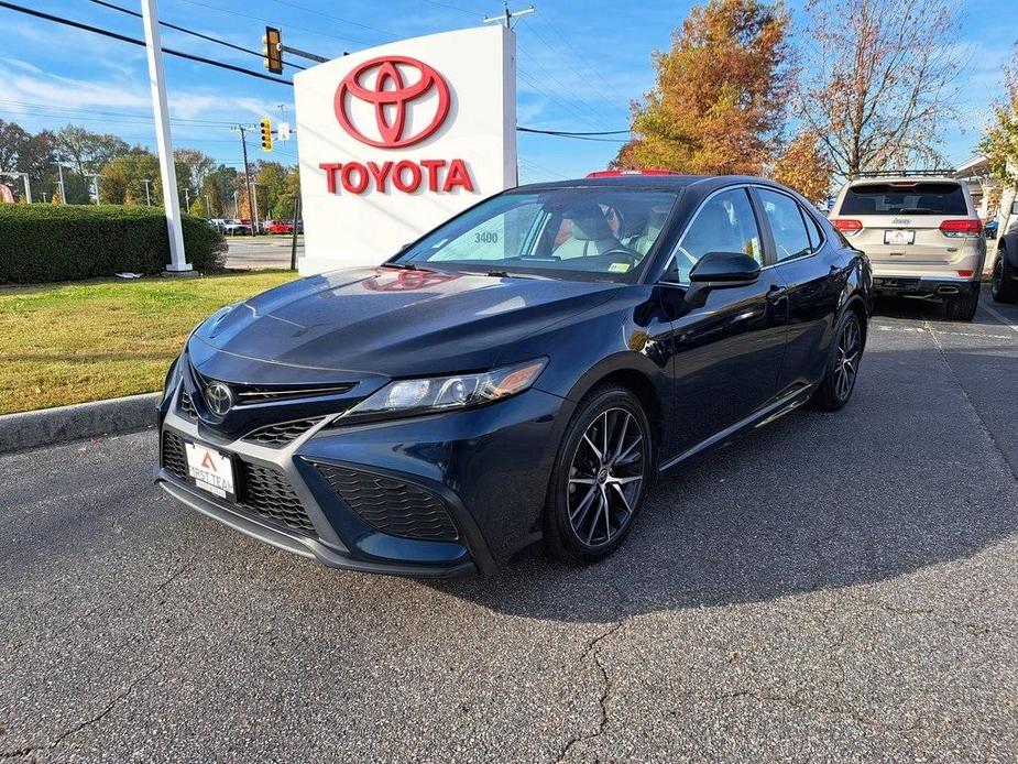 used 2021 Toyota Camry car, priced at $22,900