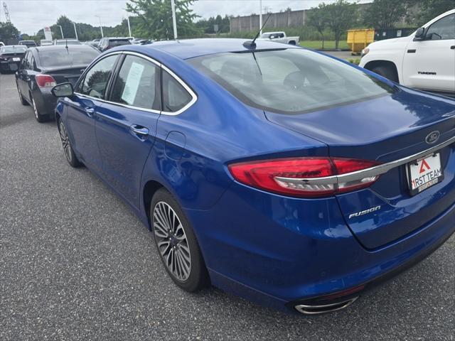 used 2017 Ford Fusion car, priced at $11,000