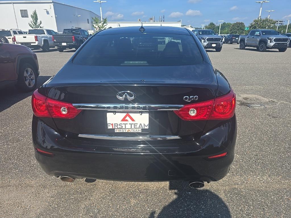 used 2015 INFINITI Q50 car, priced at $16,500