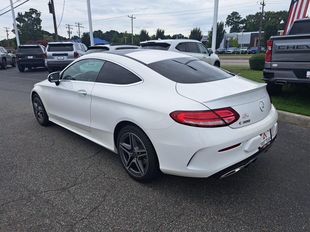 used 2021 Mercedes-Benz C-Class car, priced at $29,800