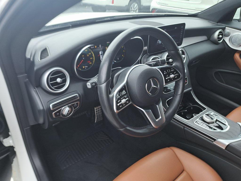 used 2021 Mercedes-Benz C-Class car, priced at $29,800