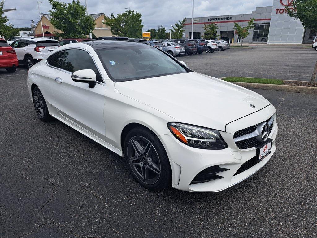 used 2021 Mercedes-Benz C-Class car, priced at $29,800