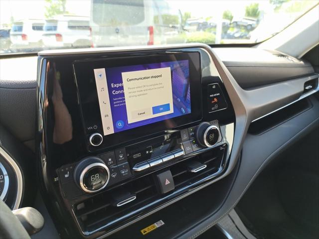 used 2023 Toyota Highlander car, priced at $37,900