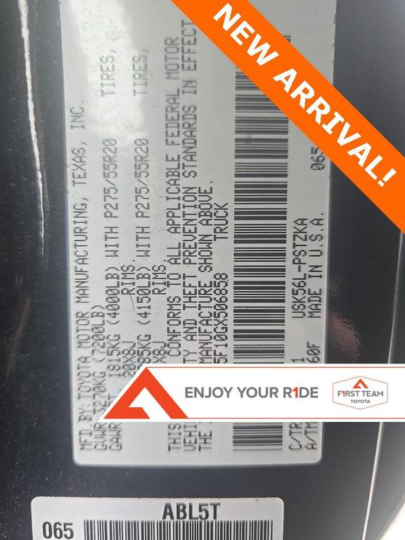 used 2016 Toyota Tundra car, priced at $30,000