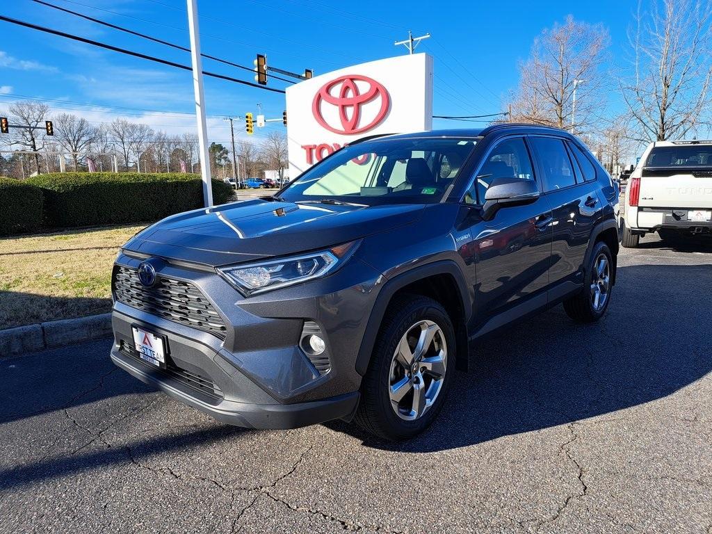 used 2021 Toyota RAV4 Hybrid car, priced at $29,300