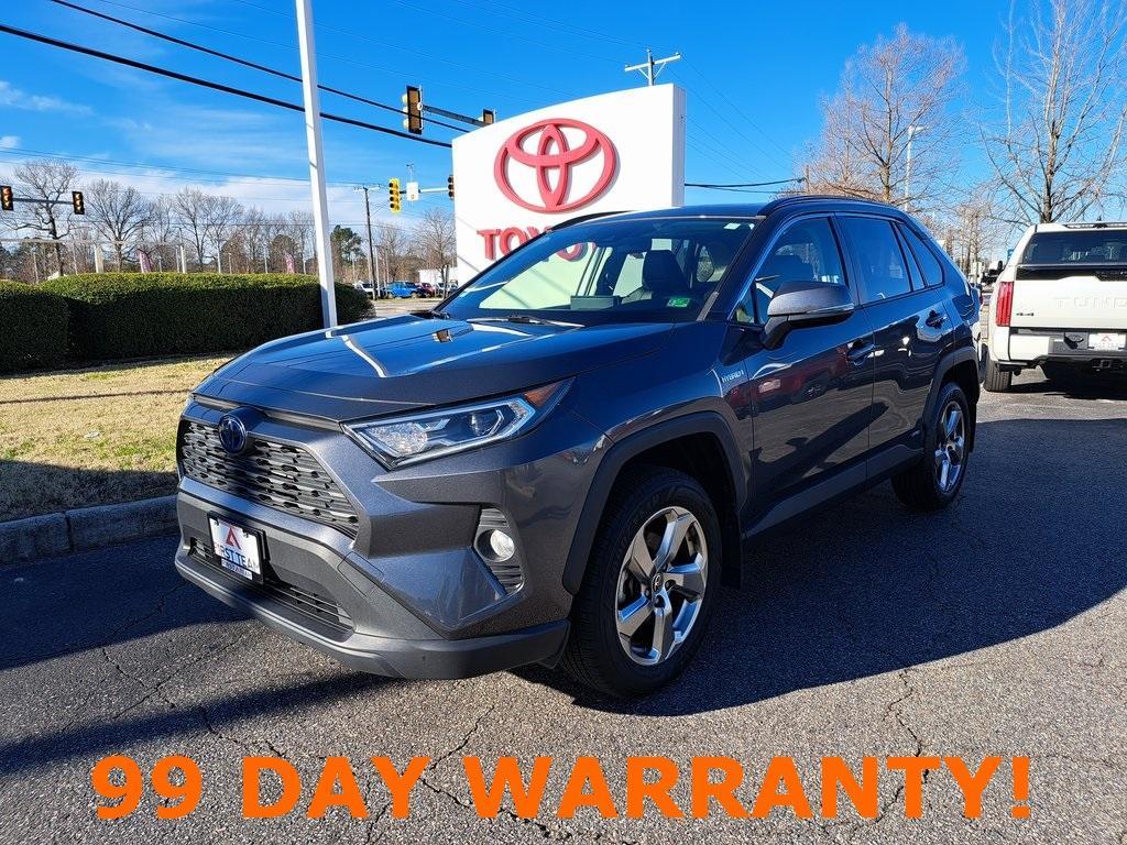 used 2021 Toyota RAV4 Hybrid car, priced at $28,700