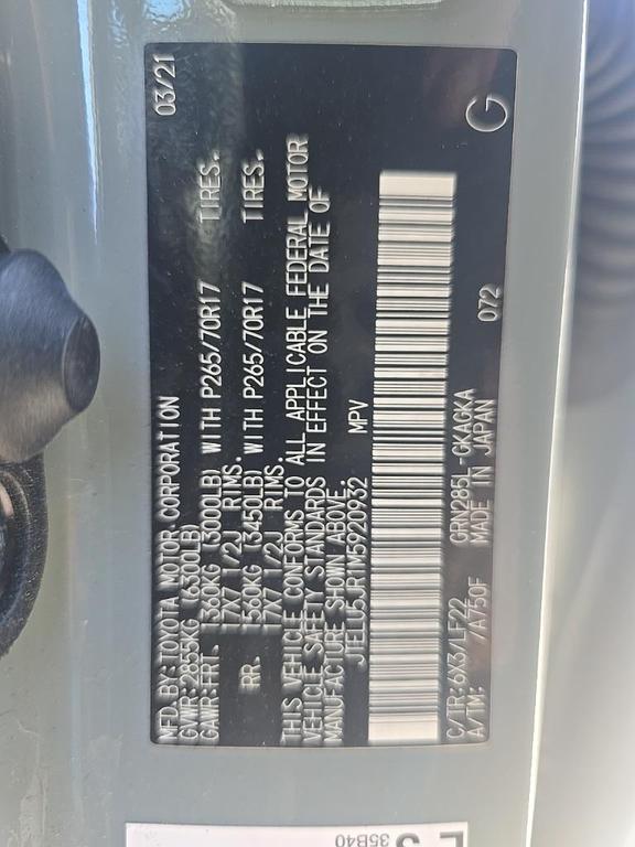 used 2021 Toyota 4Runner car, priced at $43,800