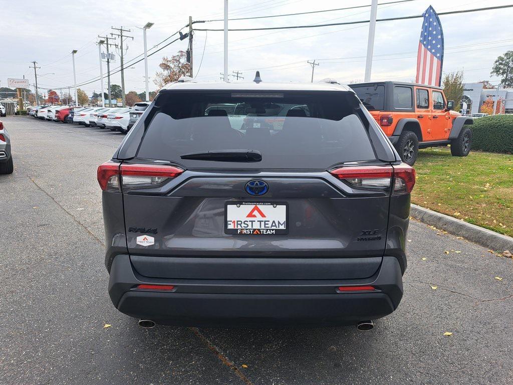 used 2023 Toyota RAV4 Hybrid car, priced at $33,000