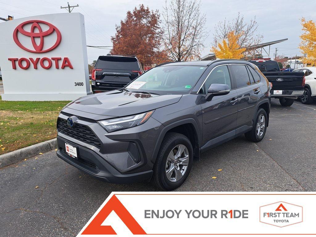 used 2023 Toyota RAV4 Hybrid car, priced at $33,000
